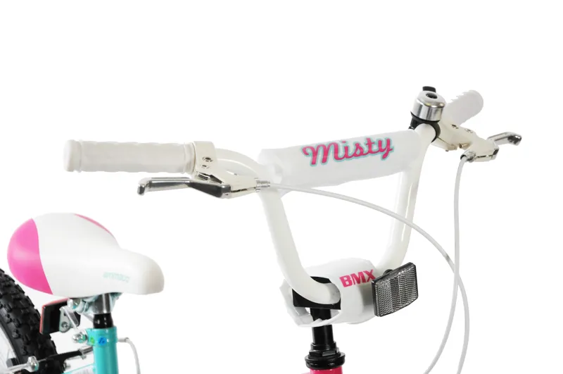 Ammaco Misty 18 Inch Wheel Kids Bike Pink and Blue-6